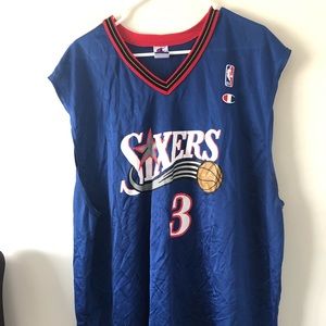 Iverson basketball jersey